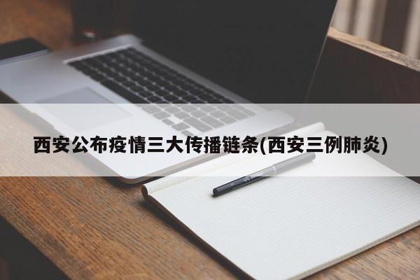 西安公布疫情三大传播链条(西安三例肺炎)