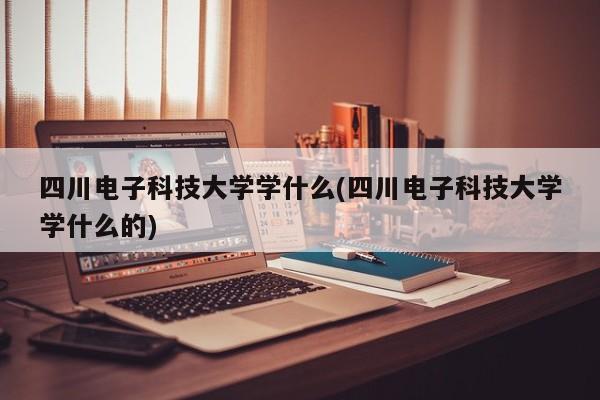 四川电子科技大学学什么(四川电子科技大学学什么的)