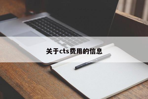 关于cts费用的信息