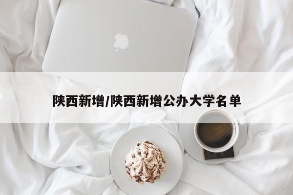 陕西新增/陕西新增公办大学名单